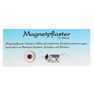MAGNETPFLASTER je 600 Gauss mit Anleitung Produktbild