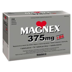 Magnex 375mg+B6 tabletid N200 toote pilt