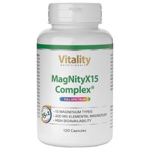 MAGNITYX15 Magnesium Komplex 15 Verband 400 mg Kapseln, 120 St Kapseln Produktbild