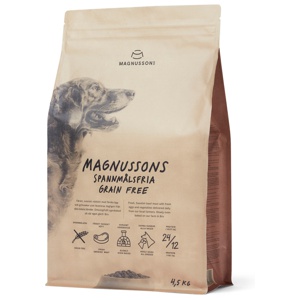 MAGNUSSONS Grain Free hundfoder - 4,5 kg produkt bild