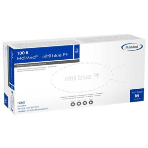 MAIMED Nitril Unt.Handsch.unster.pf Gr.M blau Produktbild