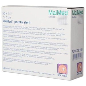 MAIMED porefix steril 5x7 cm Produktbild