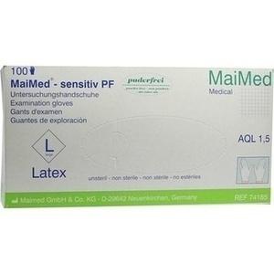MAIMED sensitiv PF Unt.Handsch.unster.Latex Gr.L Produktbild