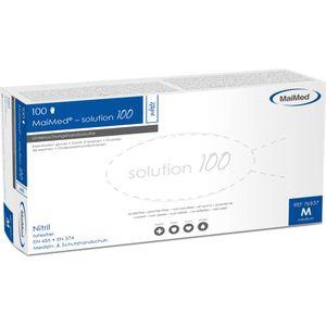 MAIMED-solution100 white U-Hands.Nitril unste.pf M Produktbild
