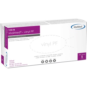 MAIMED vinyl PF Unt.Handsch.unsteril Gr.S Produktbild