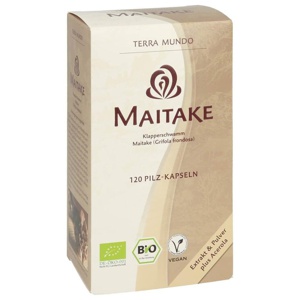 Maitake Vitalpilz Bio Terra Mundo Kapseln, 120 St Kapseln Produktbild