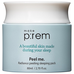 Make P:rem Peel Me. Radiance Peeling Sleeping Pack 80 ml produkt bild