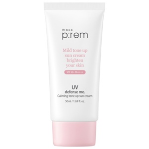 Make Prem UV Defense Me Calming Tone Up Sun Screen 50 ml produktbillede