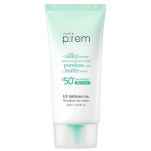 Make Pr:em No Sebum Sun Cream (50 ml) produkt bild