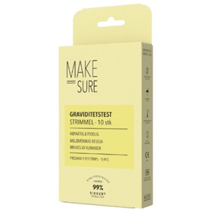 Make Sure Graviditetstest Strimmel, 10 stk. produktbilde