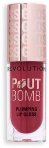 Revolution Beauty London Pout Bomb Plumping Gloss Rosewood Rose Pink produkt bild