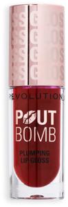 Makeup Revolution Pout Bomb Plumping Gloss Jelly Berry Mauve 46 produkt bild