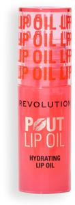 Makeup Revolution Pout Lip Oil Juicy Peach 3ml produkt bild