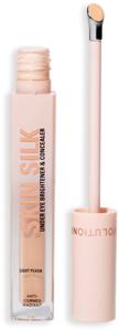 Makeup Revolution Skin Silk Radiant Serum Under Eye Brightener Li produkt bild