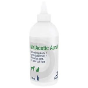 MalAcetic Vet Aural Ørerens til hund og katt, 118 ml produktbilde