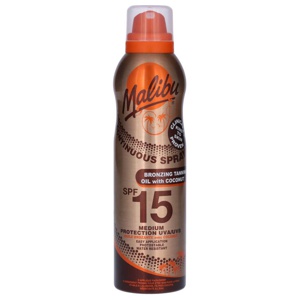 Malibu Bronzing Oil with Coconut Spray SPF 15 produktbillede