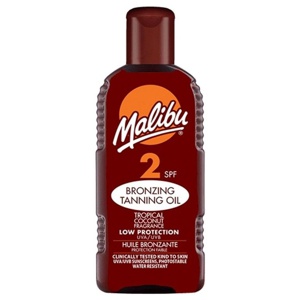 Malibu Bronzing Tanning Oil 2 200ml produkt bild