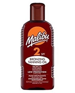 Malibu Bronzing Tanning Oil SPF 2 produktbillede