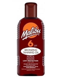 Malibu Bronzing Tanning Oil SPF 6 produktbillede