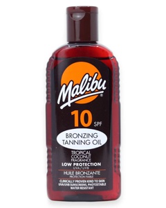 Malibu Bronzing Tanning Oil SPF10 200ml produktbillede