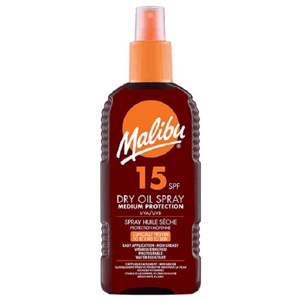 Malibu Dry Oil Spray SPF15 200ml produkt bild