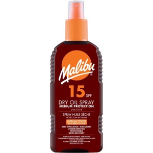 Malibu Dry Oil Spray SPF15 200ml produktbillede