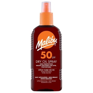Malibu Dry Oil Sun Spray SPF 50 produktbillede