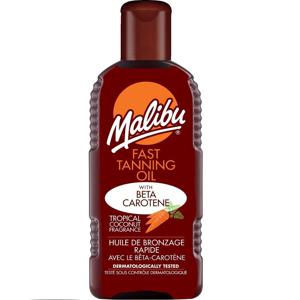 Malibu Fast Tanning Oil with Beta Carotene 200ml produkt bild