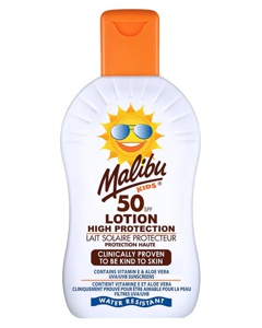 Malibu Kids Sun Lotion SPF 50 (F) 200 ml Produktbild