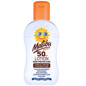 Malibu Kids Sun Lotion SPF50 200ml produkt bild