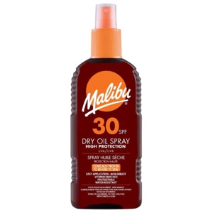 Malibu SPF 30 Non-Greasy Dry Oil Spray, High Protection, Water Resistant 200 ml produktbillede