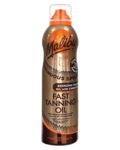 Malibu Sun Fast Tanning Oil Spray 175 ml produktbillede