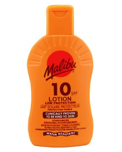 Malibu Sun Lotion SPF 10 produktbillede