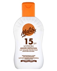 Malibu Sun Lotion SPF 15 Produktbild