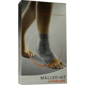 MALLEO-HIT Sprunggelenkbandage Gr.2 schwarz 07074 Produktbild