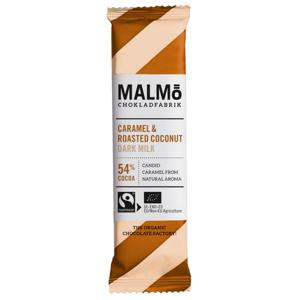 Malmö Chokladfabrik Malmöbar Karamell & Kokos 25 g produkt bild