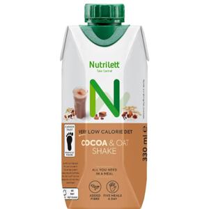 Nutrilett VLCD Shake, Cocoa & Oat, 1 st produkt bild