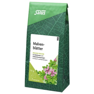 Malvenblätter Arzneitee Bio Salus, 50 g Tee Produktbild