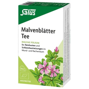 Malvenblätter Arzneitee Salus Filterbeutel, 15 St Filterbeutel Produktbild