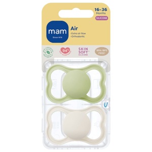 MAM Air Silk Sut Grøn 16-36 mdr. - 2 stk. produktbillede