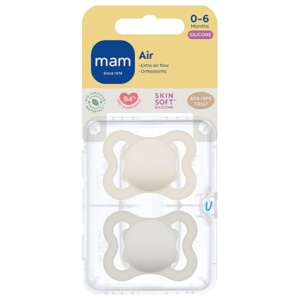MAM Air Silk Sut Neutral 0-6 mdr. - 2 stk. produktbillede