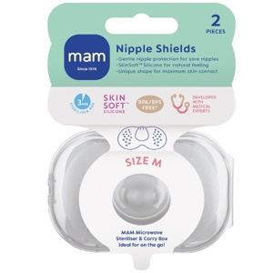 Mam Nipple Shields size M 2 stk produktbillede