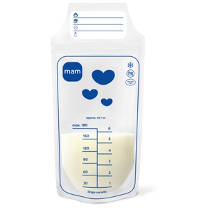 MAM Breast Milk Storage Bags 25p produktbillede