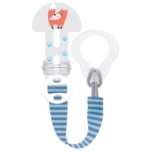 Mam Clip It festesnor til smokk blue 0m+ produktbilde
