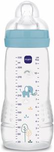 MAM Easy Active Baby Bottle 330 ml Blue produkt bild