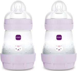 MAM Easy Start Anti-Colic 160 ml Pink 2 st produkt bild