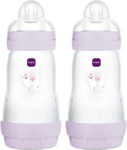 MAM Easy Start Anti-Colic 260 ml Pink 2 st produkt bild