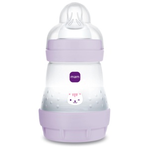 MAM Easy Start Anti-Colic Tåteflaske, Lilla, 160 ml produktbilde