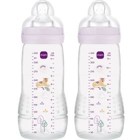 MAM Mam Easy Active Pink 330 ml 2-pack produkt bild