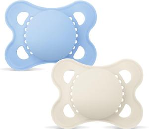 MAM Orig Silk 0-6m Box V Blue Unprint 2 st produkt bild